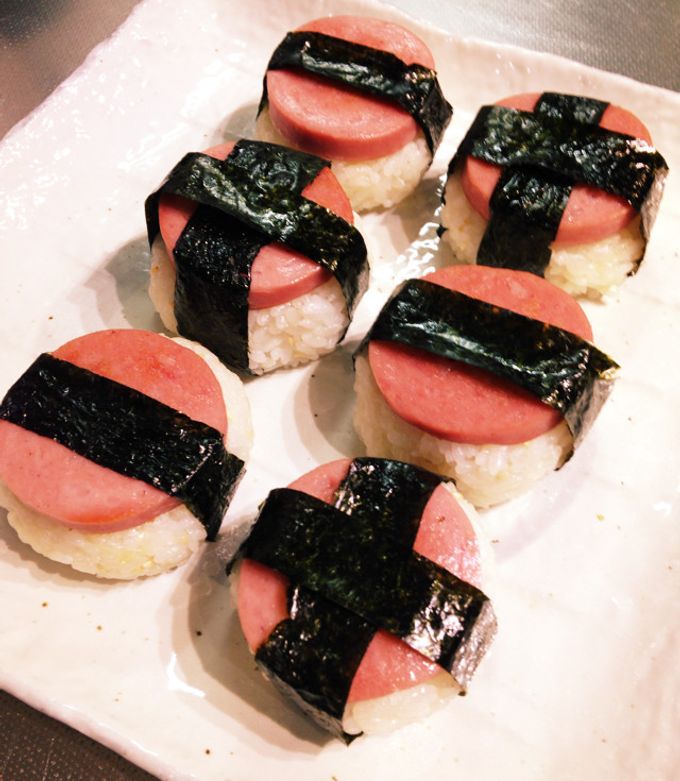 ボロニアソーセージで簡単！焼きおにぎり！-レシピのメイン写真