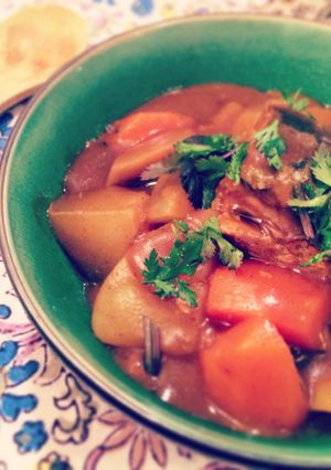 簡単♡節約♡鯖缶と根菜のカレースープ-レシピのメイン写真