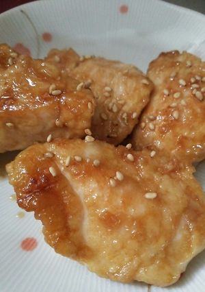 簡単絶品☆鶏胸のポン焼き-レシピのメイン写真