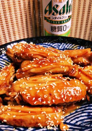 鶏スペアリブのビール煮！ポン子ちゃん風！-レシピのメイン写真