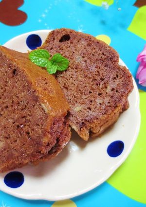 とってもしっとり〜バナナチョコケーキ-レシピのメイン写真