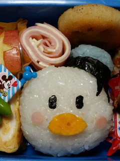 ♡ツムツムドナルドのキャラ弁♡-レシピのメイン写真