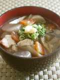 優しい味♡麺つゆで簡単基本のけんちん汁