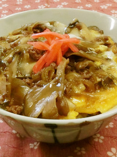 まいたけの牛そぼろ丼-レシピのメイン写真