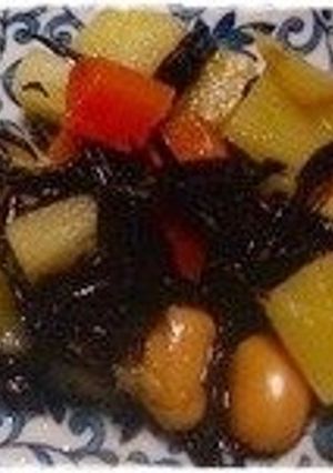 離乳食完了期 さつまいもと大豆煮-レシピのメイン写真