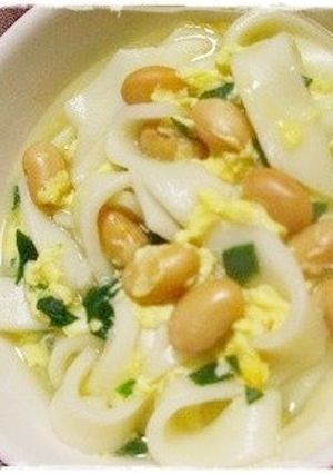 離乳食完了期 大豆うどん-レシピのメイン写真