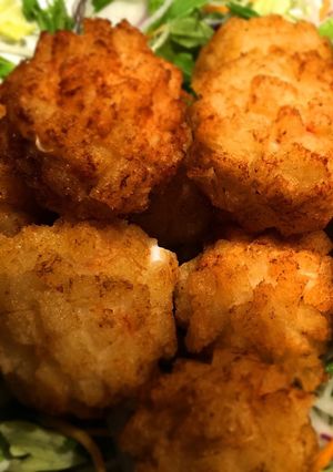 えびだんごの食パン揚げ-レシピのメイン写真