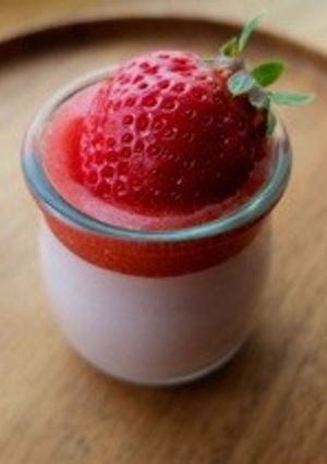 苺のババロア-レシピのメイン写真