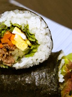 お肉で!恵方巻・太巻・巻き寿司を作ろう♪-レシピのメイン写真