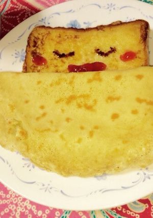 おふとんクレープのフレンチトースト-レシピのメイン写真