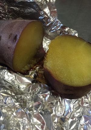 フライパンであま〜い焼芋♡-レシピのメイン写真