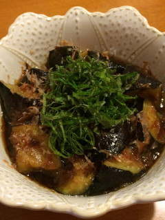 揚げナスの煮浸し-レシピのメイン写真