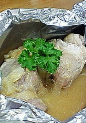鶏モモ肉のホイル焼き-レシピのメイン写真
