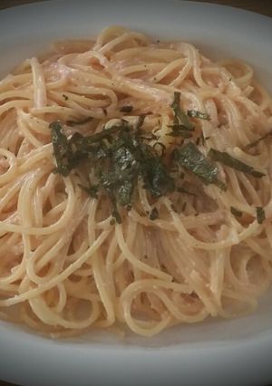 簡単 生クリーム不要牛乳たらこのりパスタ-レシピのメイン写真