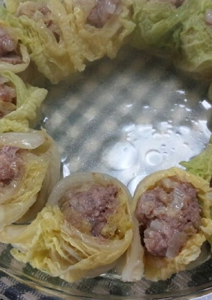 ひとり暮らしでも簡単☆白菜シウマイ-レシピのメイン写真