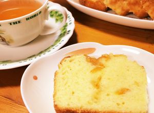HMで簡単♡柚子ジャムのパウンドケーキ-レシピのメイン写真
