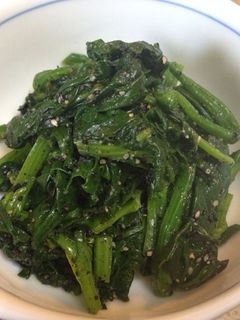 ほうれん草の胡麻和え-レシピのメイン写真