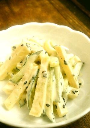 ☺簡単♪たくあんときゅうりのマヨ和え☺-レシピのメイン写真