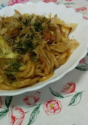 ２５円うどんでも美味しくできる★焼うどん-レシピのメイン写真