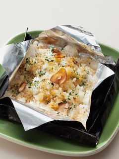 フライパンを使わずに♪ガーリックライス-レシピのメイン写真