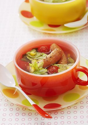 包丁いらず♪ごてあらポー!!で即席スープ-レシピのメイン写真