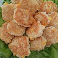 รูปของ コーン入りふんわりチキンナゲット