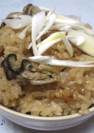 牡蠣のごはん♪-レシピのメイン写真