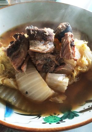 簡単10分で鯖缶と白菜のうまうま煮-レシピのメイン写真