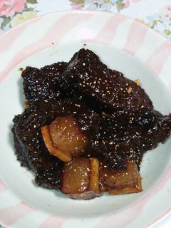 イルカの大和煮-レシピのメイン写真