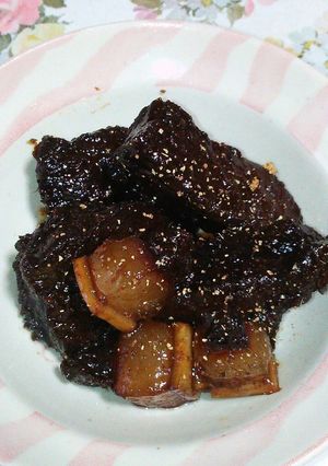 イルカの大和煮-レシピのメイン写真