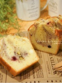 ブルーベリーとバナナのパウンドケーキ☆-レシピのメイン写真
