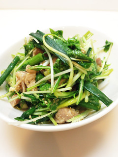 蒸し鶏と香味野菜のごま塩サラダ-レシピのメイン写真
