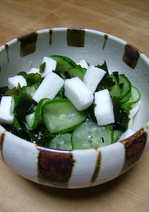 わかめときゅうりとはんぺんの酢の物-レシピのメイン写真