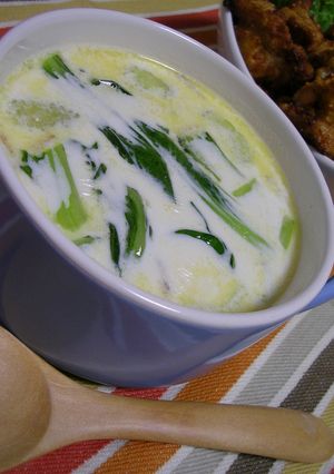 温まろう♪簡単すぐ出来る！青梗菜のスープ-レシピのメイン写真