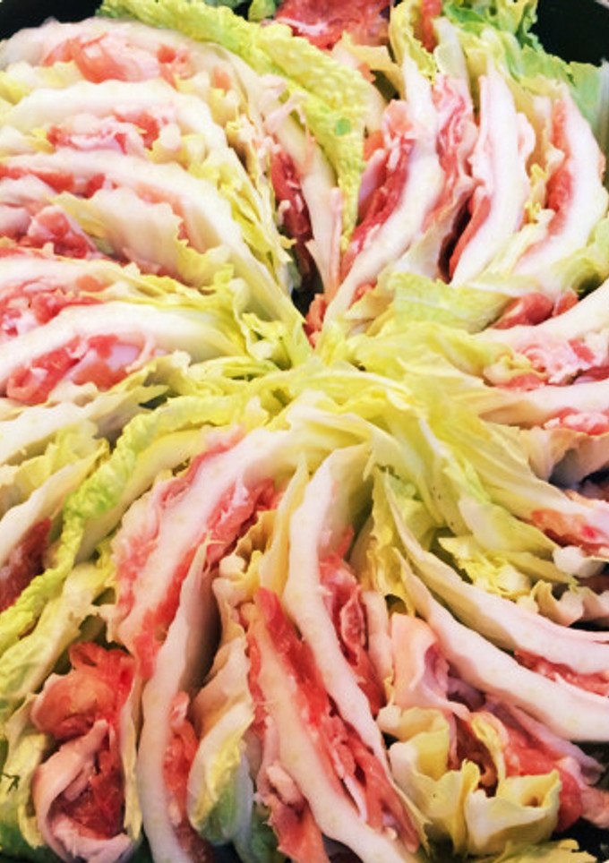 白菜と豚肉で…簡単 白菜のミルフィーユ-レシピのメイン写真