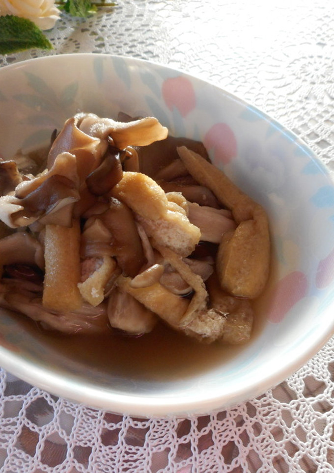 舞茸と薄揚げの簡単な煮物-レシピのメイン写真