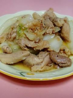 鶏と白菜のにんにく炒め-レシピのメイン写真