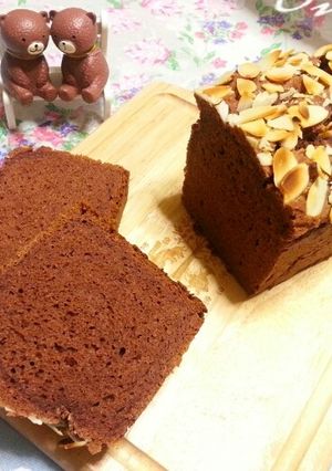 健康＆子供発育！白菜バナナチョコパウンド-レシピのメイン写真