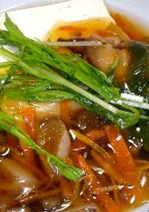 お豆腐の野菜あんかけ♪-レシピのメイン写真
