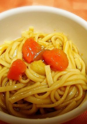 お子さま☆チーズカレーうどん-レシピのメイン写真