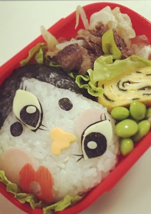 キャラ弁＊妖怪つらがわり＊節分-レシピのメイン写真