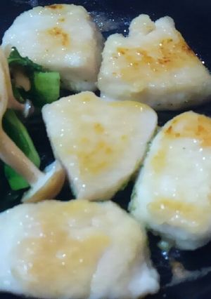 鶏むね肉のエスカルゴバター焼き-レシピのメイン写真