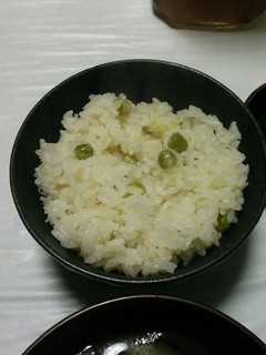 意外と人気 冷凍グリンピースで作る豆ご飯-レシピのメイン写真