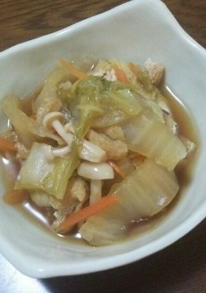 麺つゆで★簡単！白菜の煮浸し-レシピのメイン写真