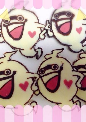 ウィスパー キャラチョコ-レシピのメイン写真