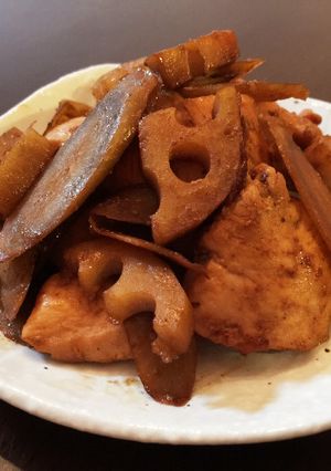 鶏と根菜の照り焼き☆-レシピのメイン写真