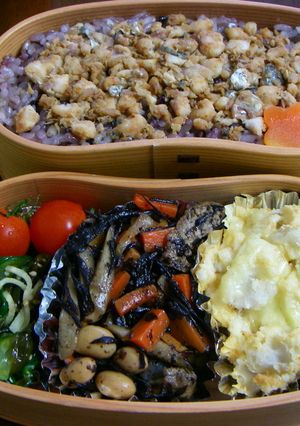 お弁当(87)あじそぼろ-レシピのメイン写真