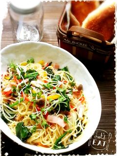 マヨ醤油no和風パスタ-レシピのメイン写真
