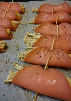 楽チン☆えのきのハム巻き-レシピのメイン写真