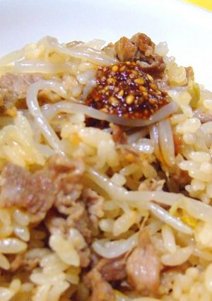 もやしたっぷり！炊き込みご飯-レシピのメイン写真